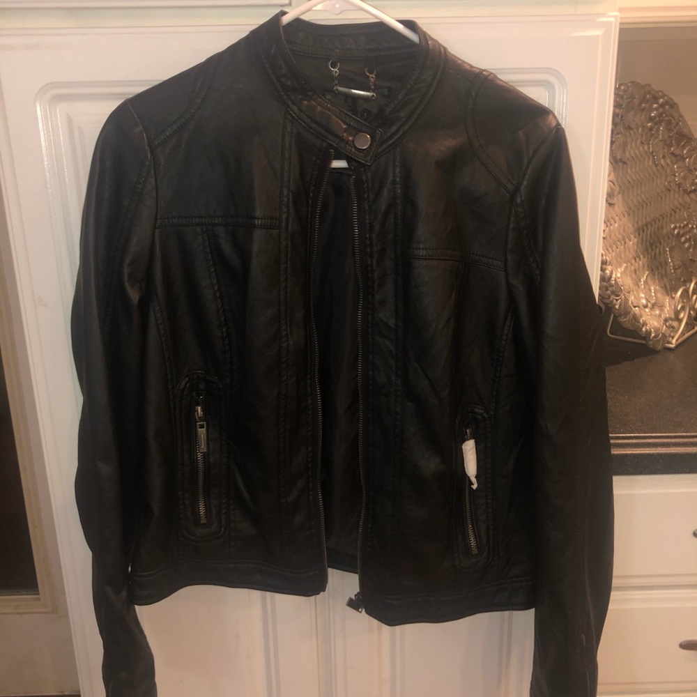 Leather jacket
